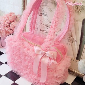 Wooflink Daydream Bag Tulle 2 in Pink - Posh Puppy Boutique