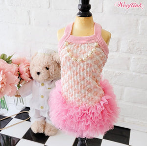 Wooflink Hey Gorgeous Girl Mini Dress - Pink - Posh Puppy Boutique