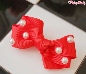 Wooflink Hey Gorgeous Hair Bow in Many Colors - Posh Puppy Boutique