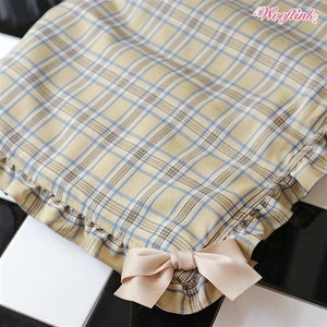 Wooflink Plaid Blanket in Beige - Posh Puppy Boutique