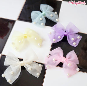 Wooflink Romantic Summer Hair Bow in Many Colors - Posh Puppy Boutique