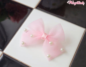 Wooflink Romantic Summer Hair Bow in Many Colors - Posh Puppy Boutique