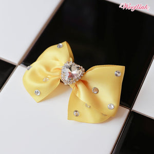 Wooflink Shine Like A Diamond Hairbow in Yellow - Posh Puppy Boutique