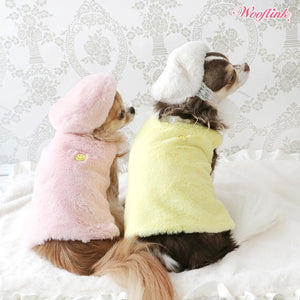 Wooflink Smile Fur Coat - Yellow - Posh Puppy Boutique