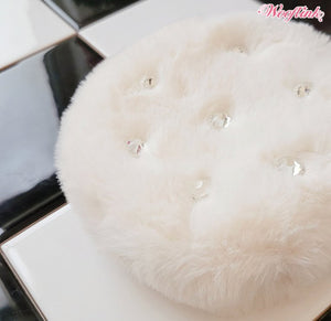 Wooflink Winter Fur Beret - Posh Puppy Boutique