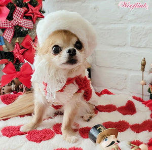 Wooflink Winter Fur Beret - Posh Puppy Boutique