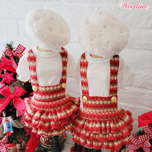 Wooflink Winter Mini Dress - Posh Puppy Boutique