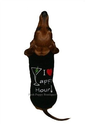 Yappy Hour Sweater - Posh Puppy Boutique