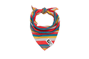 Zephyr Cooling Bandana - Multi Stripes - Posh Puppy Boutique