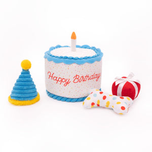 Zippy Burrow - Birthday Cake - Posh Puppy Boutique