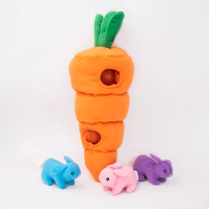 Zippy Burrow - Easter Carrot - Posh Puppy Boutique