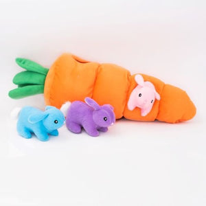 Zippy Burrow - Easter Carrot - Posh Puppy Boutique