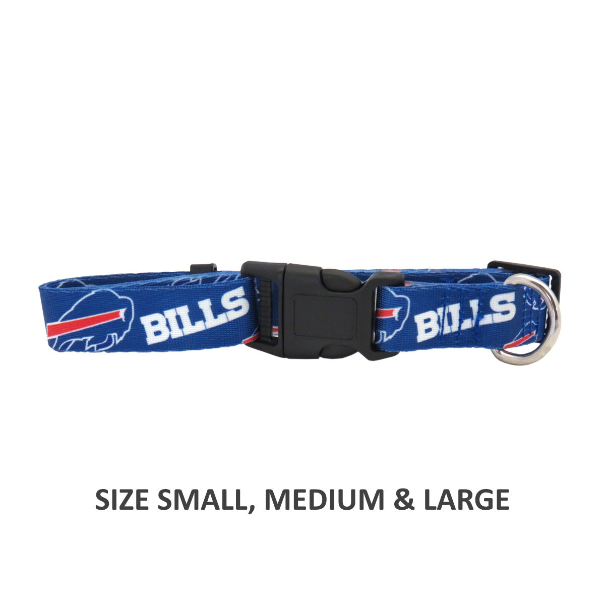 Buffalo Bills Pet Collar Size