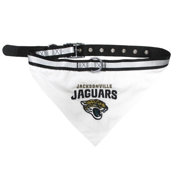 Pets First Jacksonville Jaguars Pet Collar Bandana - Small