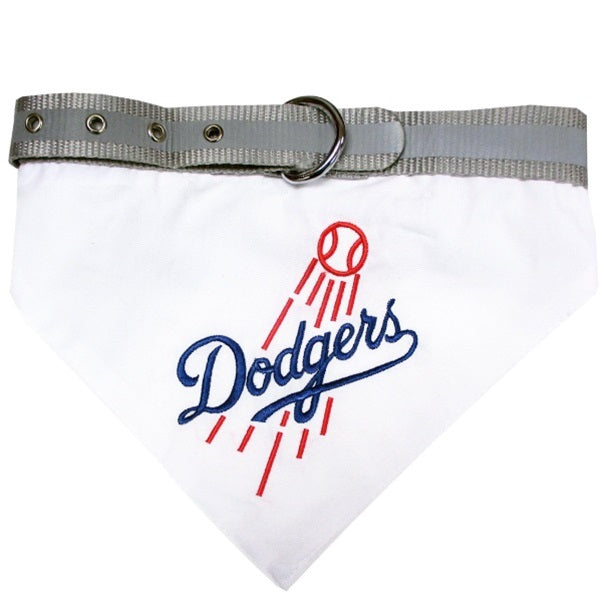 Los Angeles Dodgers Dog Bandana Collar Large