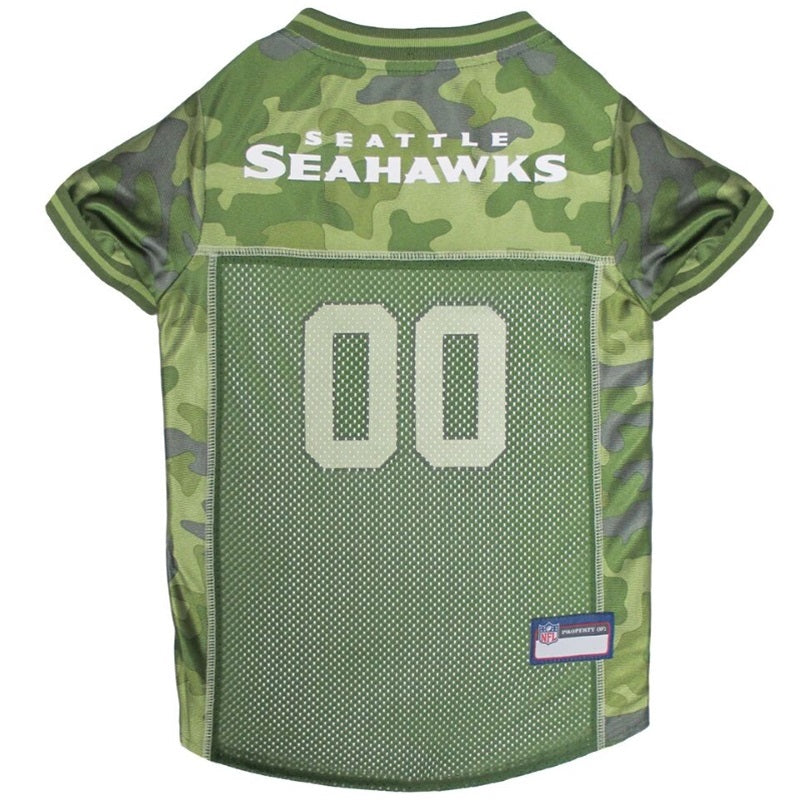 Seattle Seahawks Pet Camo Jersey – Posh Puppy Boutique