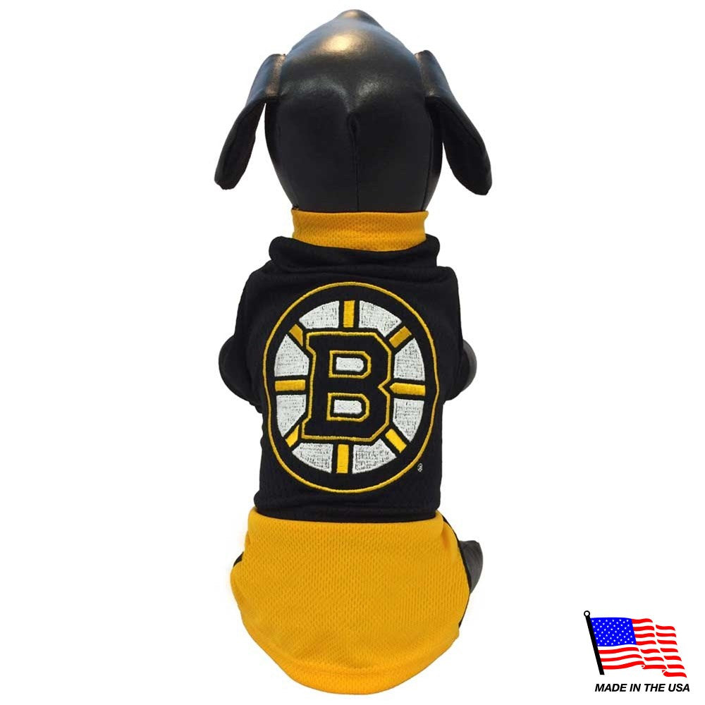 Boston Bruins Polar Fleece Pet Hoodie - Xs