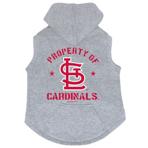 St. Louis Cardinals Pet Hoodie Sweatshirt - X-Small