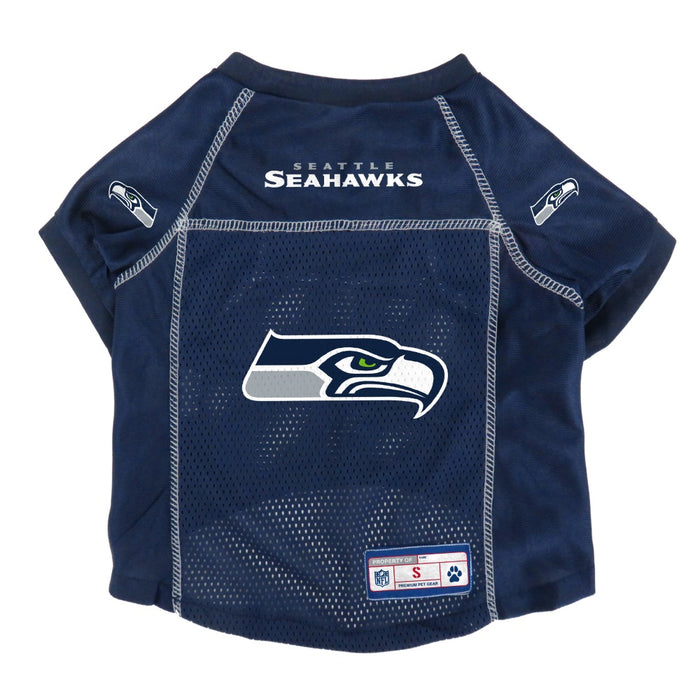 Pets First NFL Seattle Seahawks Mesh Dog Jersey, X-Small