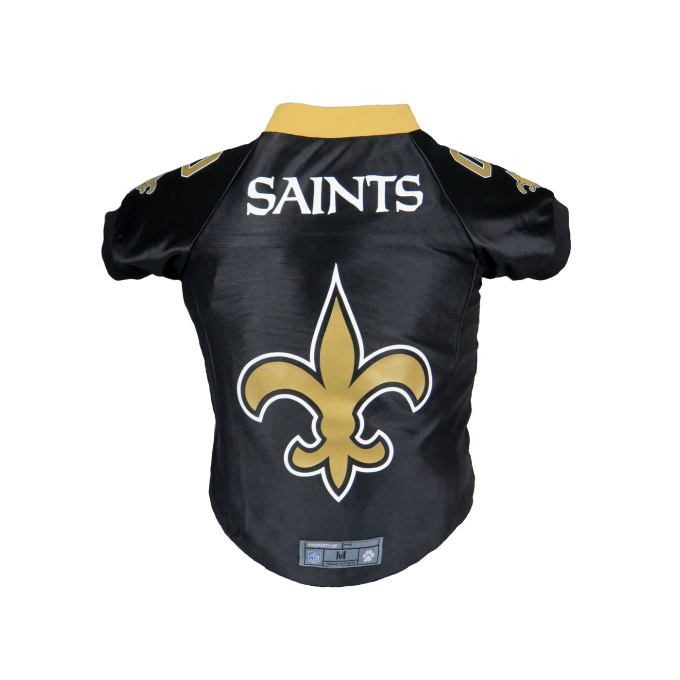 New Orleans Saints Gold Jersey Dress - BLACK & GOLD SPORTS