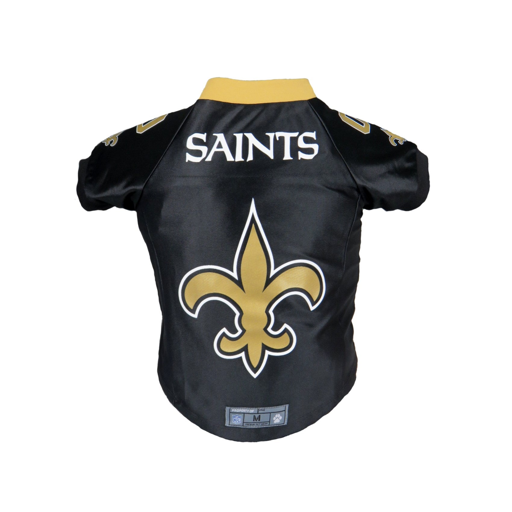 New Orleans Saints Pet Hoodie T-Shirt - Medium