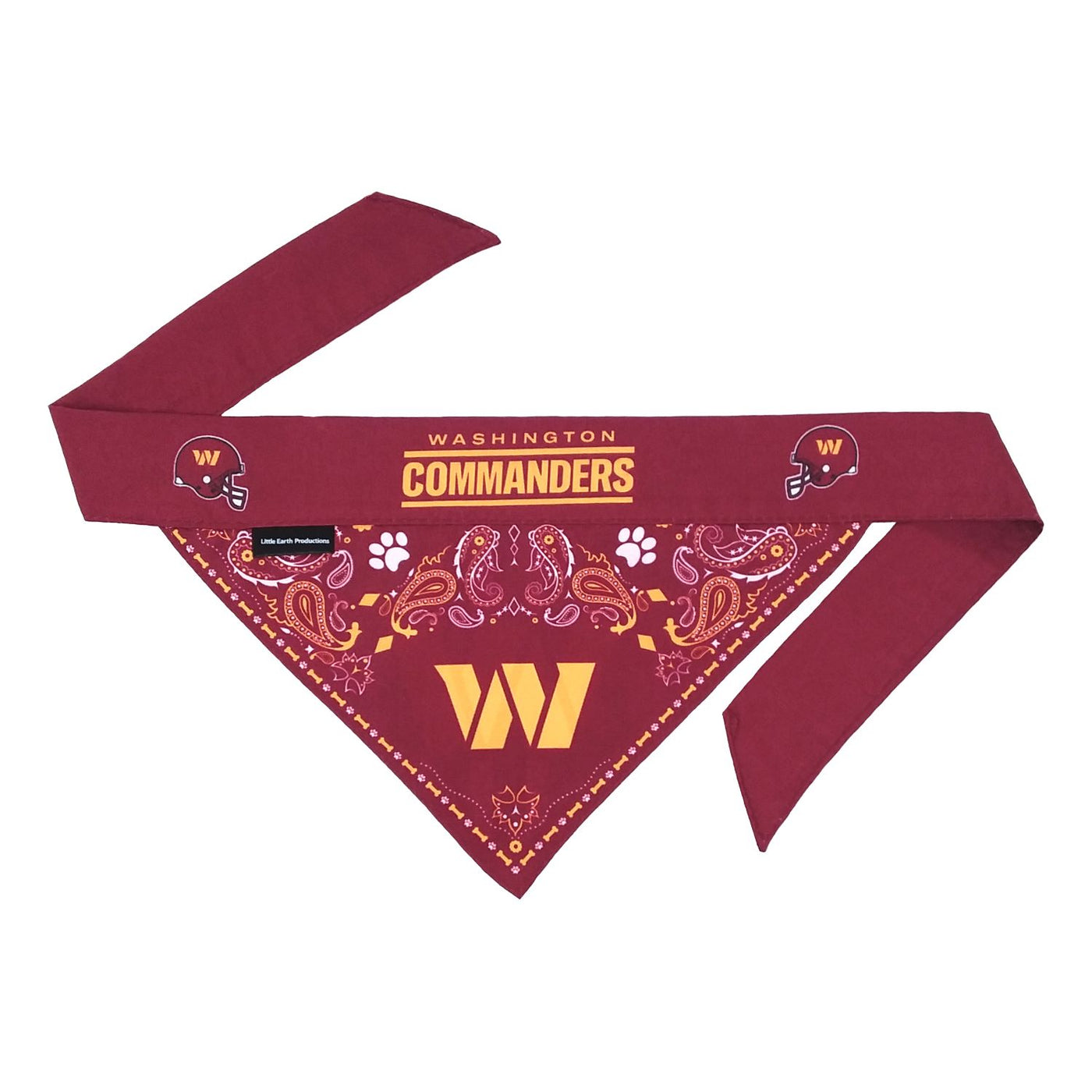 Washington Commanders Home & Away Pet Bandana Set – Posh Puppy Boutique