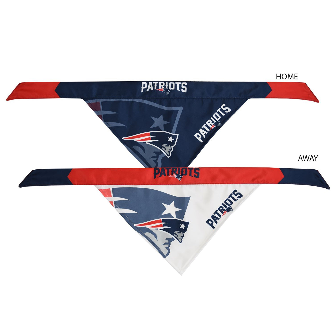 Pets First New England Patriots Large Blue Bandana at