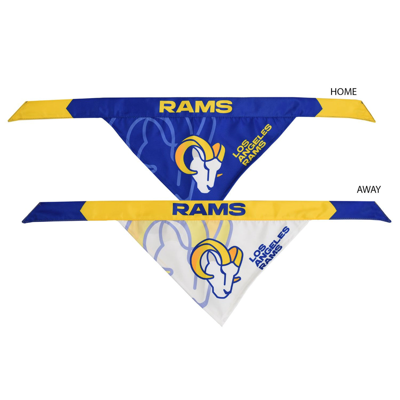 Los Angeles Rams Home & Away Pet Bandana Set – Posh Puppy Boutique