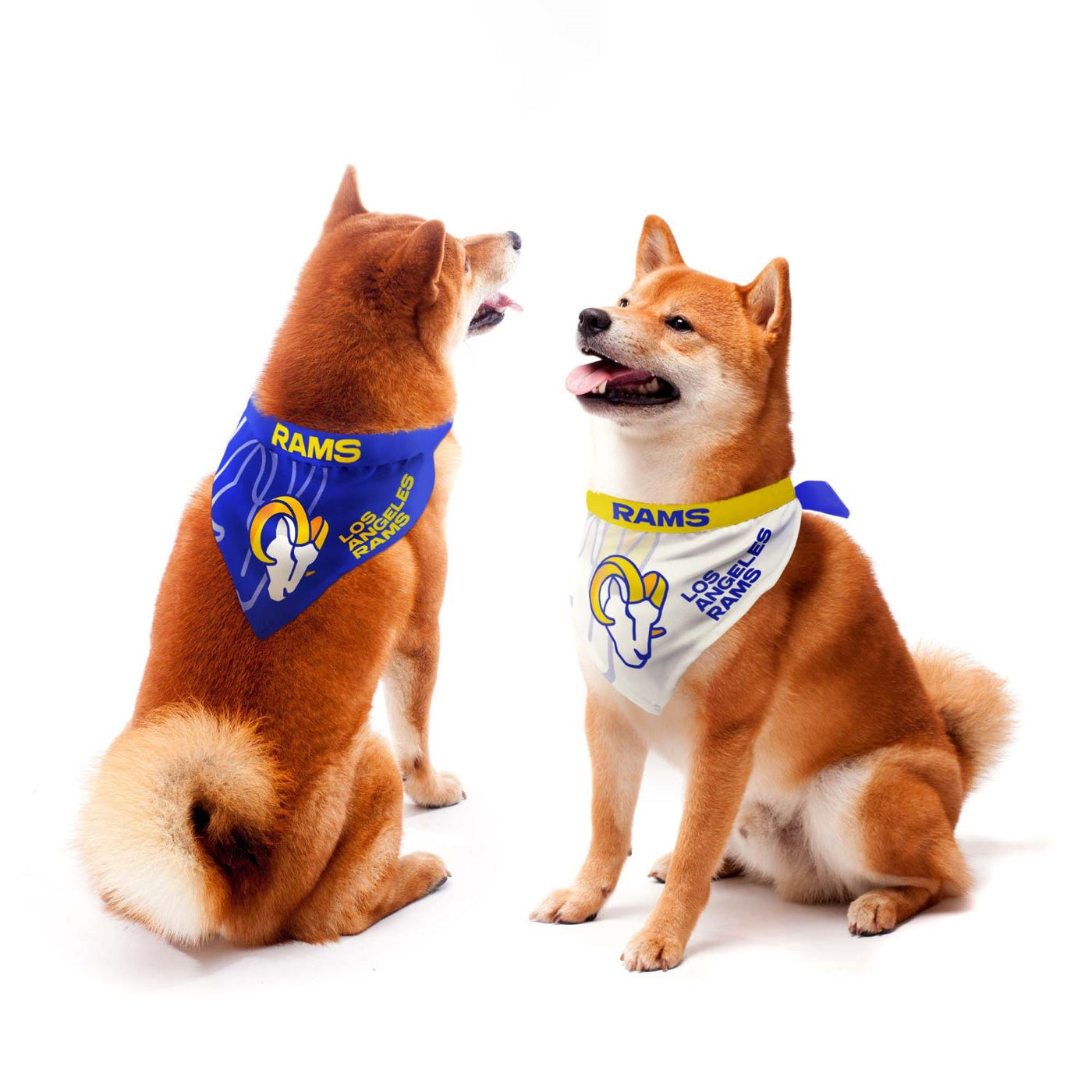 Los Angeles Rams Home & Away Pet Bandana Set – Posh Puppy Boutique