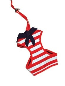 EasyGo Sailor Step In Harness & Leash - Red - Posh Puppy Boutique