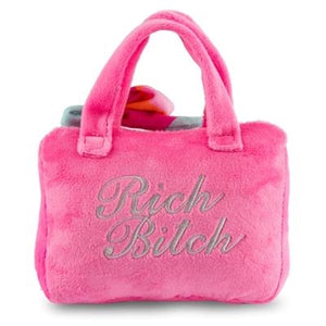 Barkin Bag - Pink (Rich B*itch) - Large - Posh Puppy Boutique