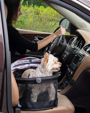 Floral View 360 Pet Carrier & Car Seat - Posh Puppy Boutique