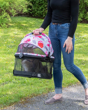 Floral View 360 Pet Carrier & Car Seat - Posh Puppy Boutique